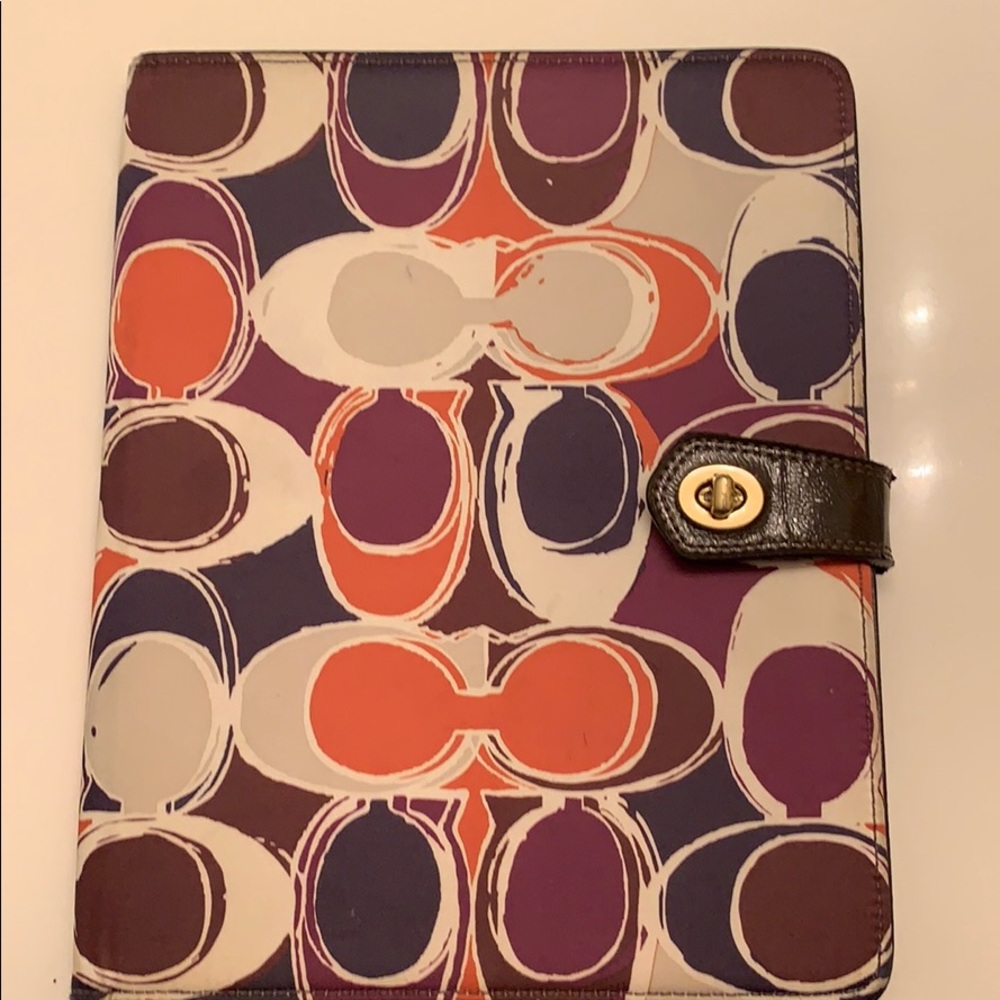 Coach iPad Cover